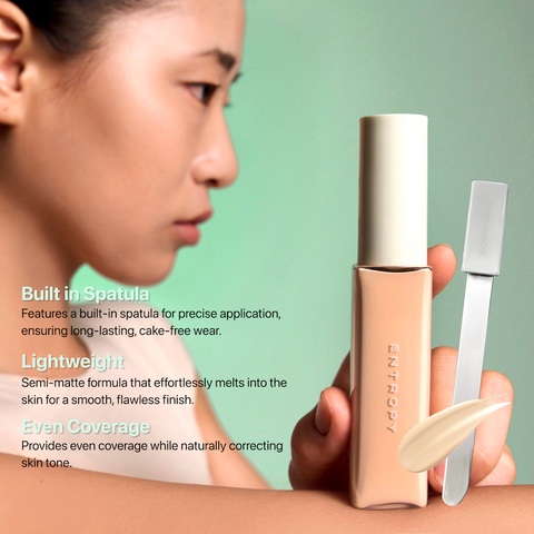 Organza Fit Spatula Foundation ( 4 Type )