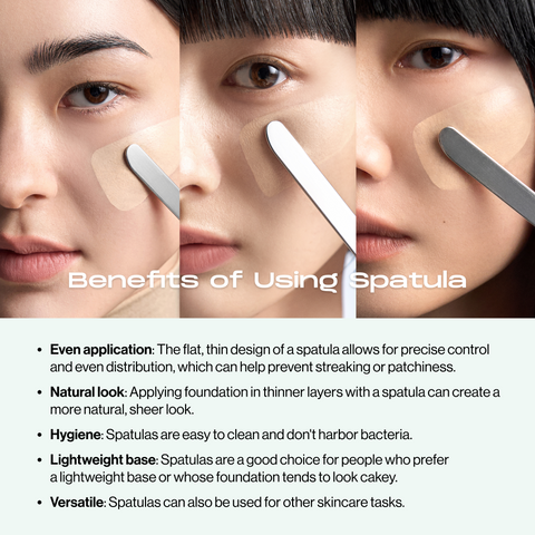 ORGANZA FIT SPATULA FOUNDATION ( 3 Type )