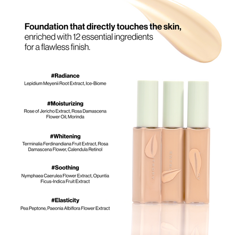 ORGANZA FIT SPATULA FOUNDATION ( 3 Type )
