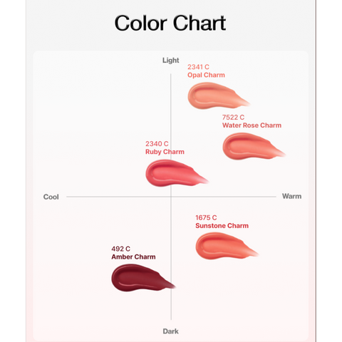 Charm Tint / Glossy Gel Line (5 Colors)